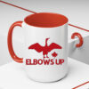 ELBOWS UP CANADA – ANGRY CANADA GOOSE MUG