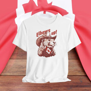 Elbows Up Beaver Graphic Shirt