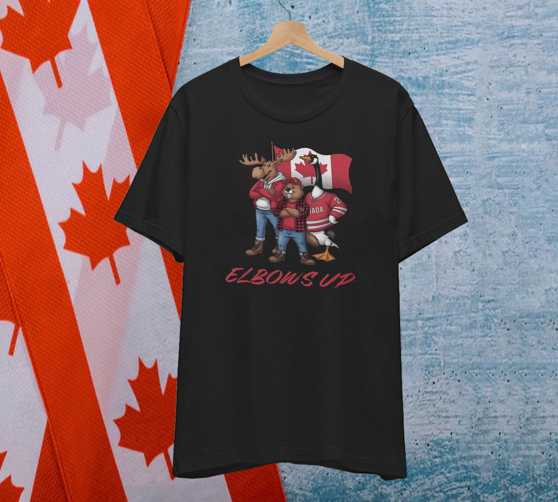 Elbows Up Canada Animal Shirt