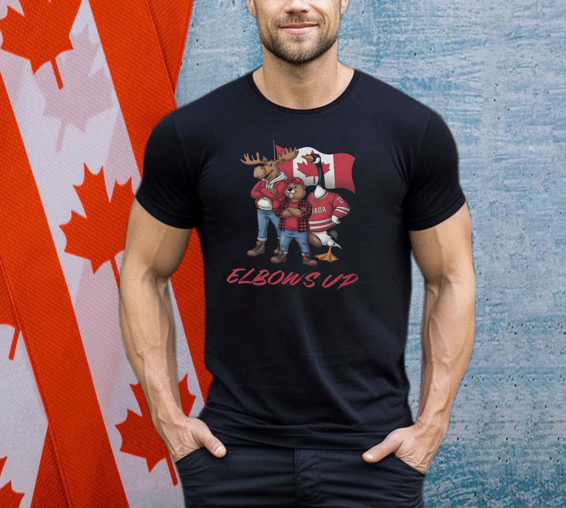 Elbows Up Canada Animal Shirt