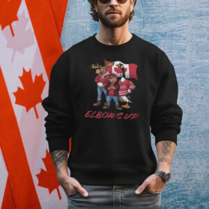 Elbows Up Canada Animal Shirt