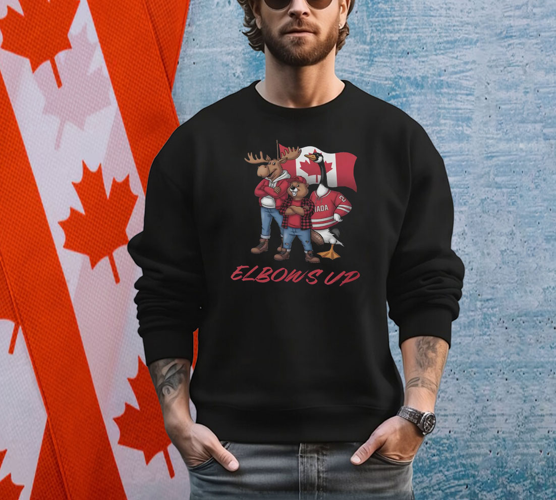 Elbows Up Canada Animal Shirt