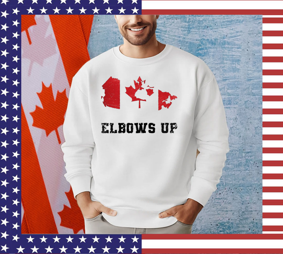 Elbows Up Canada Tee Shirts