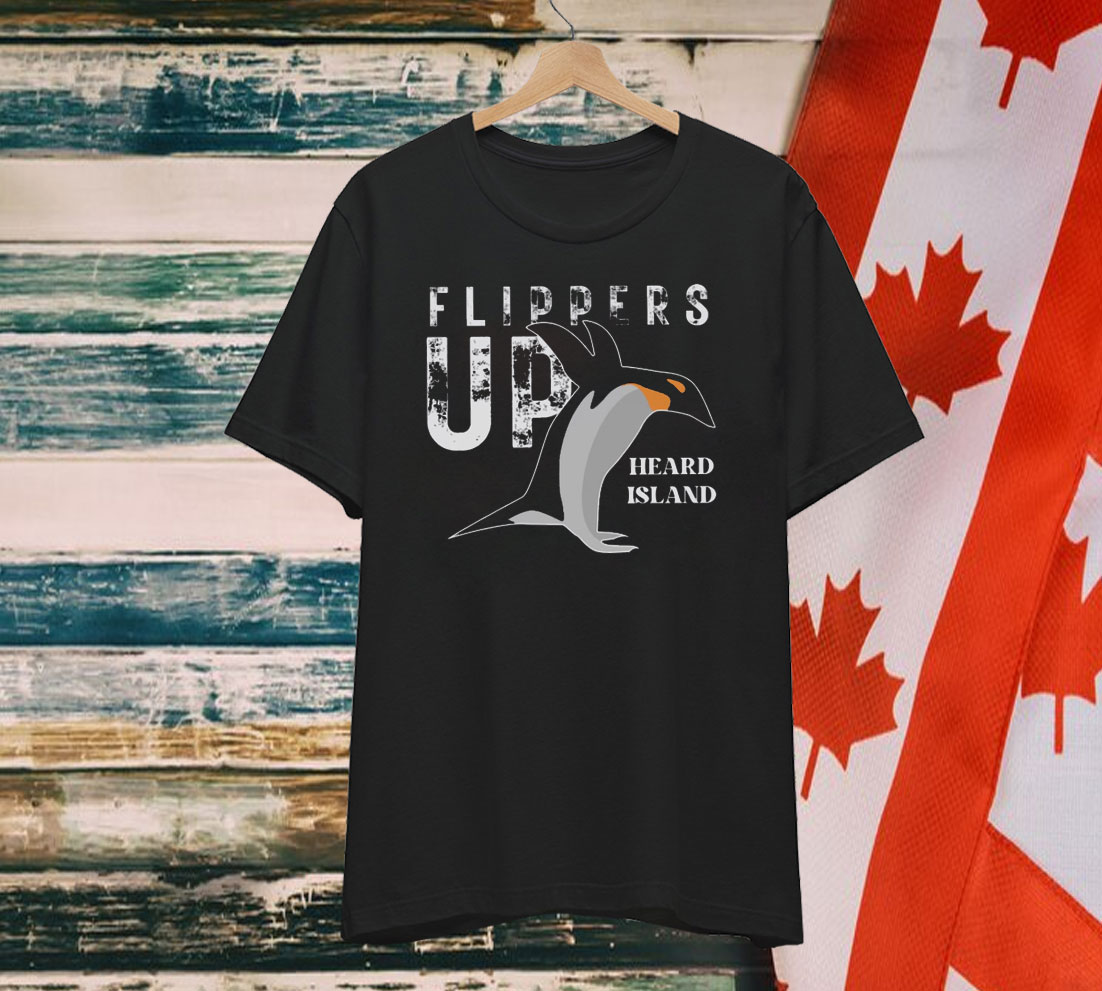 Flippers Up Heard Island Shirt