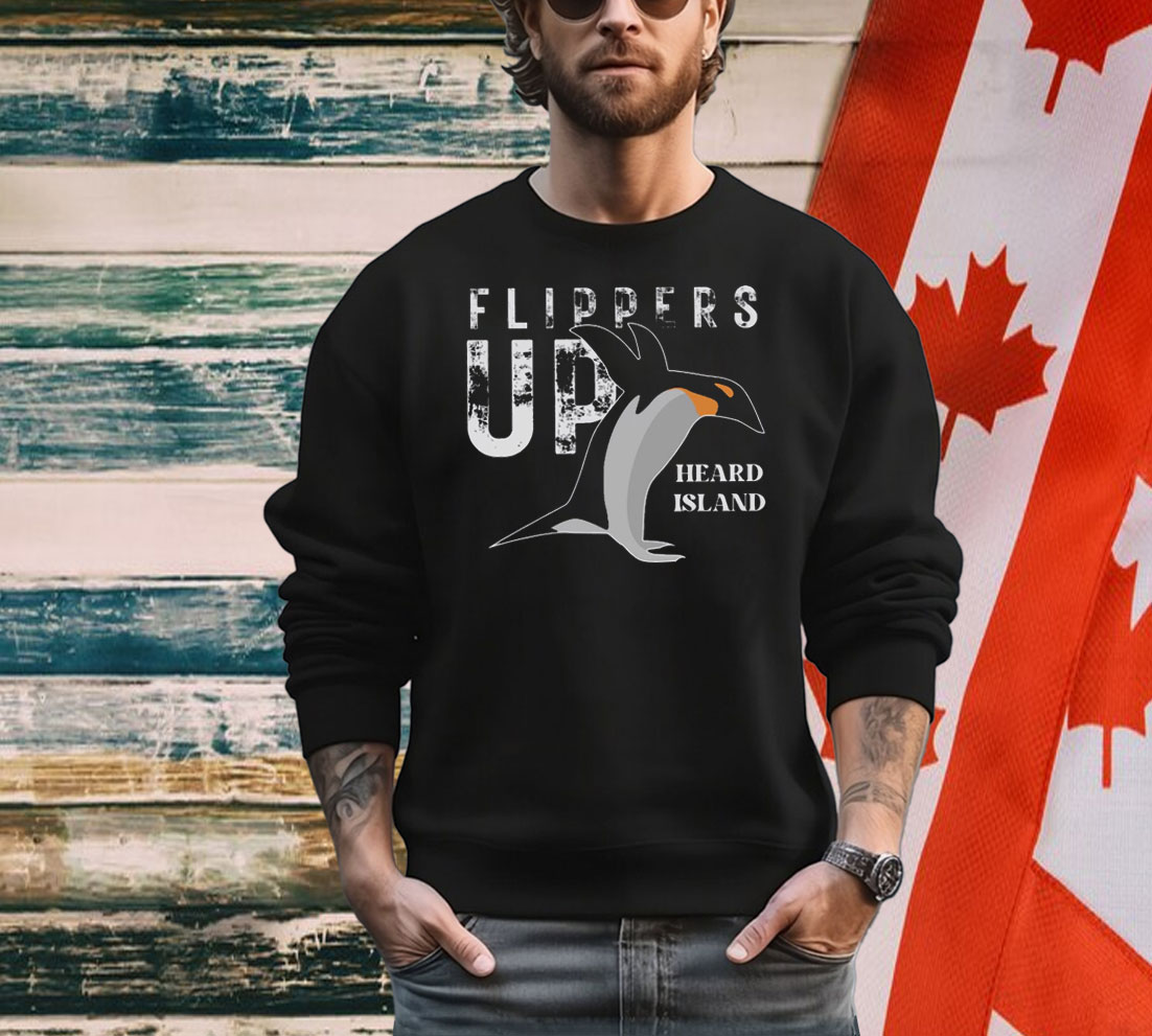 Flippers Up Heard Island Shirt