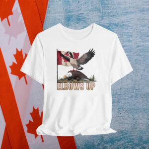 Goose And Eagle Elbows Up Canada Shirt