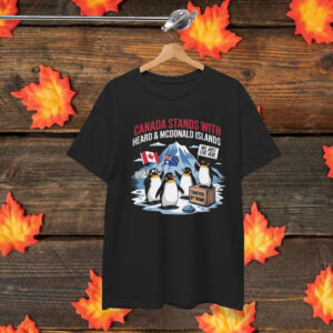 Heard and McDonald Islands – Canada Stands with Australia Shirt
