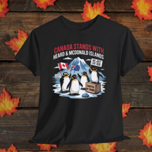 Heard and McDonald Islands – Canada Stands with Australia Shirt