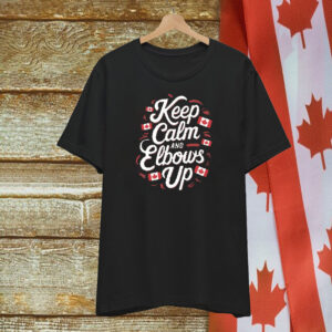 Keep Calm and Elbows Up Subtle T-Shirt