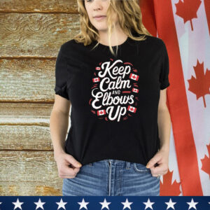 Keep Calm and Elbows Up Subtle T-Shirt