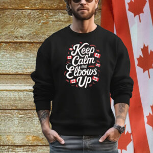 Keep Calm and Elbows Up Subtle T-Shirt