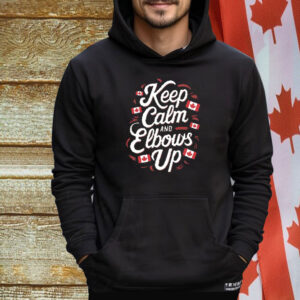 Keep Calm and Elbows Up Subtle T-Shirt