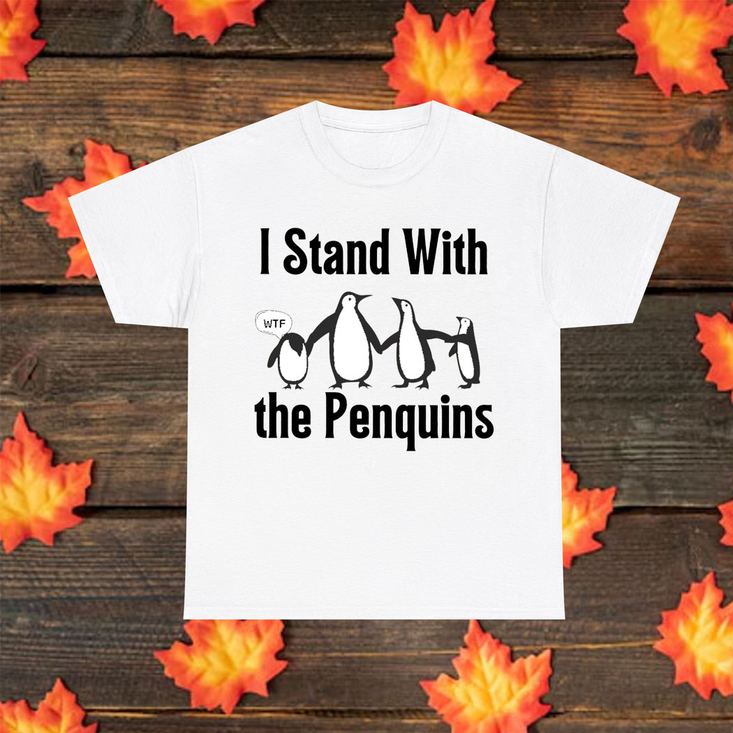 Penguin Political Resistance – Activist Protest Anti-Trump T-Shirt