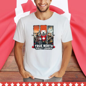 True North Fully Loaded - Elbows Up Moose Bear Beaver Shirt
