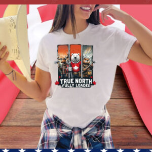 True North Fully Loaded - Elbows Up Moose Bear Beaver Shirt