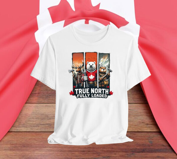 True North Fully Loaded - Elbows Up Moose Bear Beaver Shirt