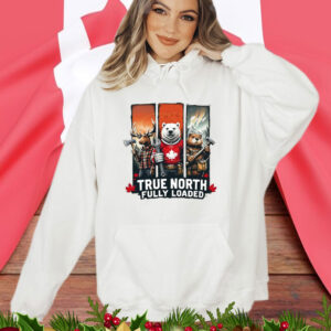 True North Fully Loaded - Elbows Up Moose Bear Beaver Shirt