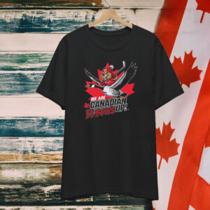 We Are Canadian Elbows Up Hockey Shirts