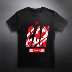 Canada Designs of GoldCup Tournament Shirt