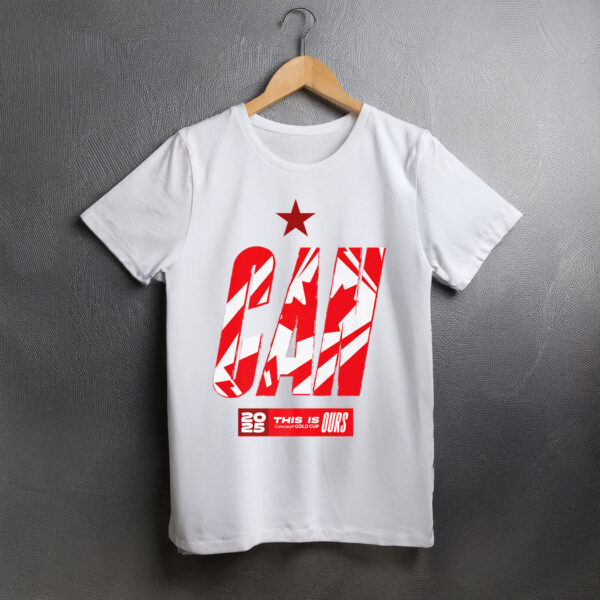 Canada Designs of GoldCup Tournament Shirt