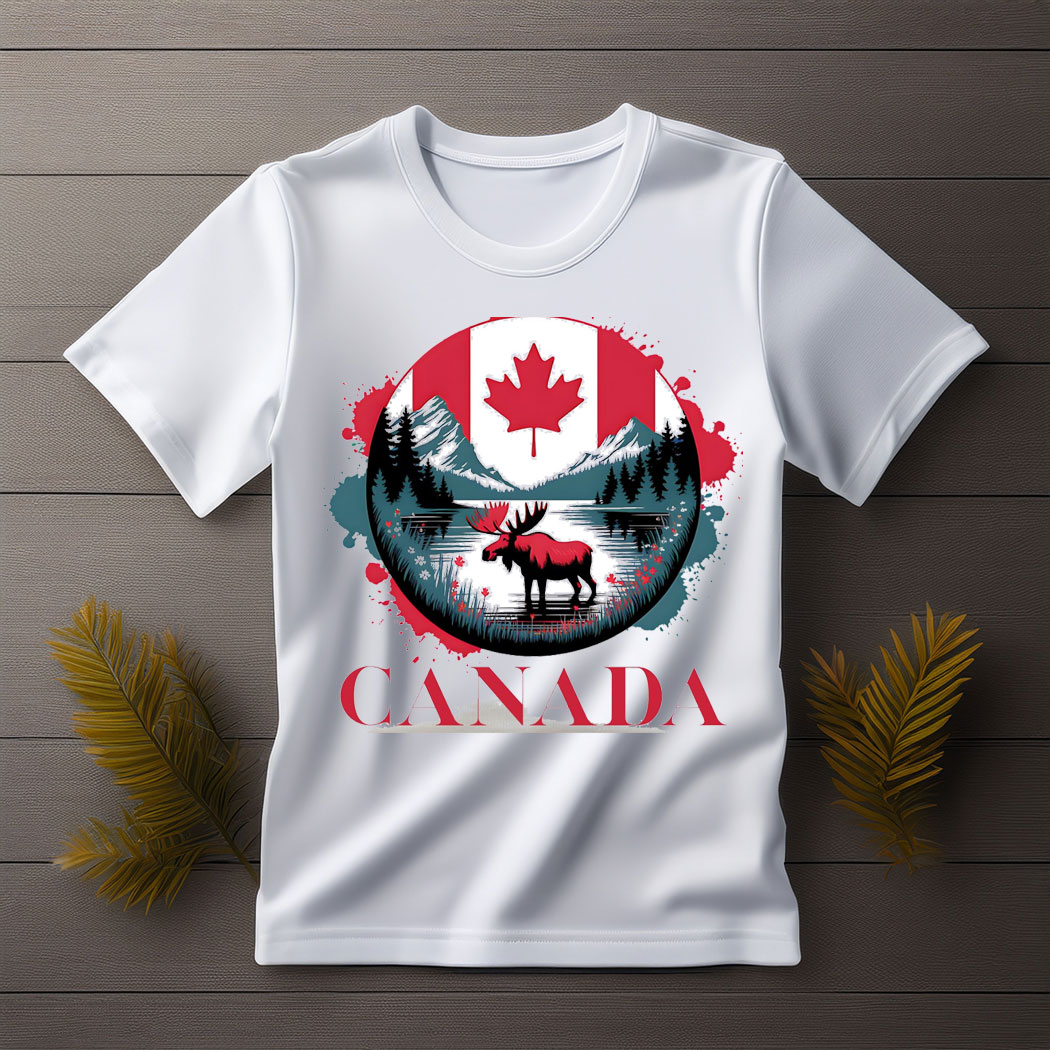 Canada Shirt Sublimation Designs Canada Flag