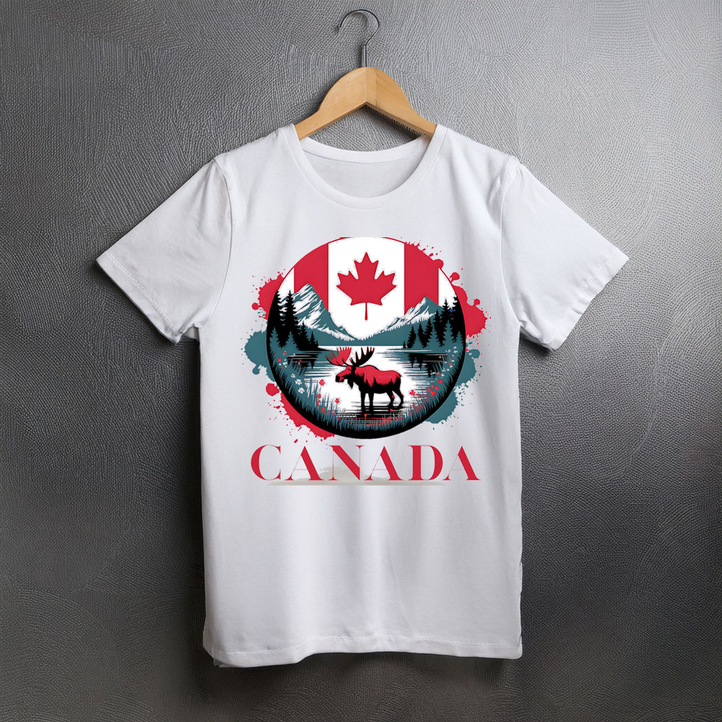 Canada Shirt Sublimation Designs Canada Flag