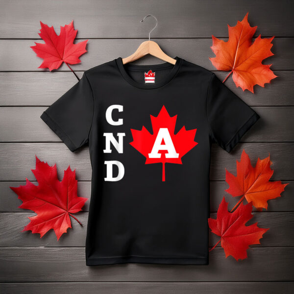 Funny Canadian Flag Canada Day Maple Leaf Family T-Shirt